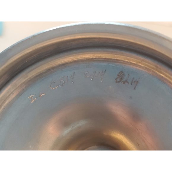 Metalars Pewter Sugar Dish Made In Italy - Picture 7 of 7